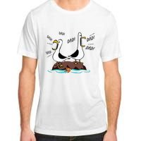 Dad Dad Dad Seagull Father Day Adult ChromaSoft Performance T-Shirt