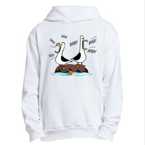 Dad Dad Dad Seagull Father Day Urban Pullover Hoodie