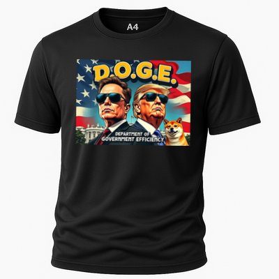D.O.G.E Doge Department Of Government Efficiency Trump Elon Performance Shirt