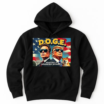 D.O.G.E Doge Department Of Government Efficiency Trump Elon Hoodie
