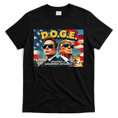 D.O.G.E Doge Department Of Government Efficiency Trump Elon T-Shirt