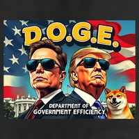 D.O.G.E Doge Department Of Government Efficiency Trump Elon Adult Drive Performance Visor