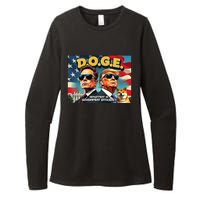 D.O.G.E Doge Department Of Government Efficiency Trump Elon Womens CVC Long Sleeve Shirt