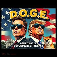 D.O.G.E Doge Department Of Government Efficiency Trump Elon Mesh Reversible Basketball Jersey Tank
