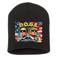 D.O.G.E Doge Department Of Government Efficiency Trump Elon Short Acrylic Beanie