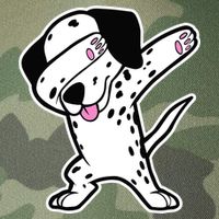 Dalmatian Dabbing Design Funny Dalmation Dab Dog Dance Legacy Tie Dye Trucker Hat