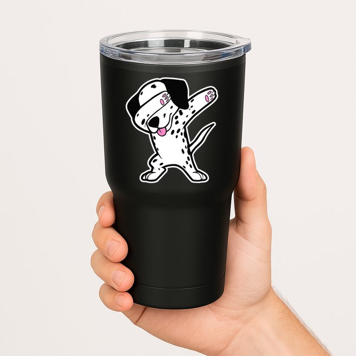 Dalmatian Dabbing Design Funny Dalmation Dab Dog Dance Tumbler