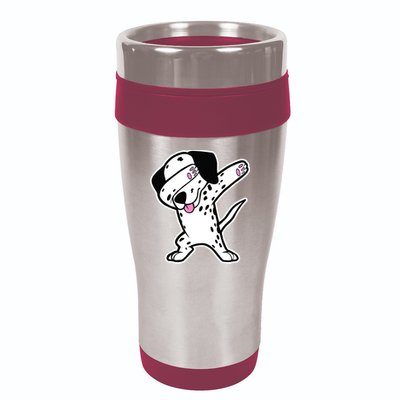 Dalmatian Dabbing Design Funny Dalmation Dab Dog Dance 16oz Travel Tumbler