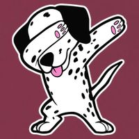 Dalmatian Dabbing Design Funny Dalmation Dab Dog Dance 16oz Travel Tumbler