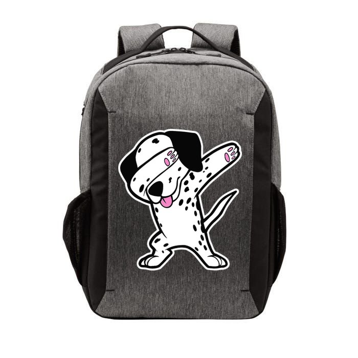 Dalmatian Dabbing Design Funny Dalmation Dab Dog Dance Vector Backpack