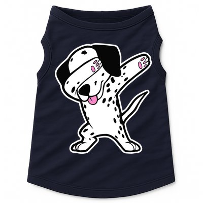 Dalmatian Dabbing Design Funny Dalmation Dab Dog Dance Doggie Tank