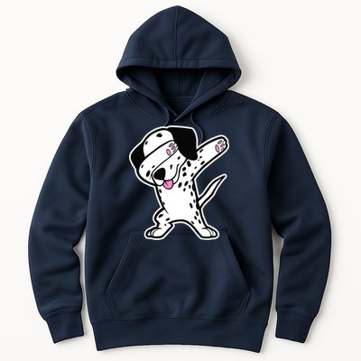 Dalmatian Dabbing Design Funny Dalmation Dab Dog Dance Hoodie