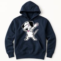 Dalmatian Dabbing Design Funny Dalmation Dab Dog Dance Hoodie