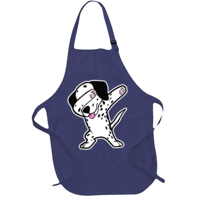 Dalmatian Dabbing Design Funny Dalmation Dab Dog Dance Apron