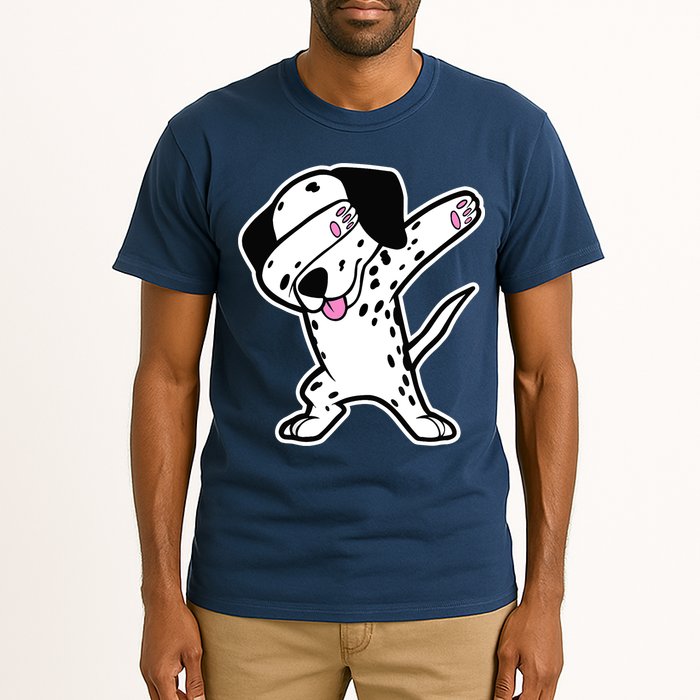 Dalmatian Dabbing Design Funny Dalmation Dab Dog Dance Tall T-Shirt