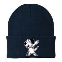 Dalmatian Dabbing Design Funny Dalmation Dab Dog Dance Beanie