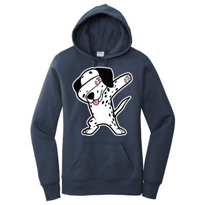 Dalmatian Dabbing Design Funny Dalmation Dab Dog Dance Women's Pullover Hoodie