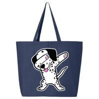 Dalmatian Dabbing Design Funny Dalmation Dab Dog Dance 25L Jumbo Tote