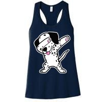 Dalmatian Dabbing Design Funny Dalmation Dab Dog Dance Womens Tank Top