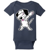 Dalmatian Dabbing Design Funny Dalmation Dab Dog Dance Baby Bodysuit