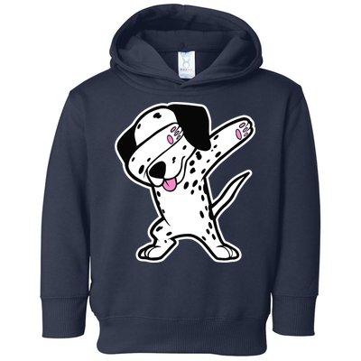 Dalmatian Dabbing Design Funny Dalmation Dab Dog Dance Toddler Hoodie