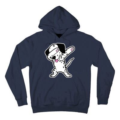 Dalmatian Dabbing Design Funny Dalmation Dab Dog Dance Tall Hoodie