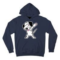 Dalmatian Dabbing Design Funny Dalmation Dab Dog Dance Tall Hoodie