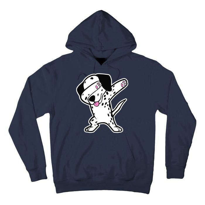 Dalmatian Dabbing Design Funny Dalmation Dab Dog Dance Tall Hoodie