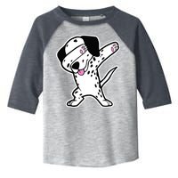 Dalmatian Dabbing Design Funny Dalmation Dab Dog Dance Toddler Fine Jersey T-Shirt