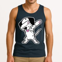 Dalmatian Dabbing Design Funny Dalmation Dab Dog Dance Tank Top