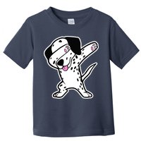 Dalmatian Dabbing Design Funny Dalmation Dab Dog Dance Toddler T-Shirt