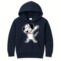 Dalmatian Dabbing Design Funny Dalmation Dab Dog Dance Kids Hoodie