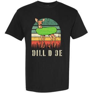 Dill Doe Deer Sunset Pickle Animal Funny Adult Humor Forest Garment-Dyed Heavyweight T-Shirt