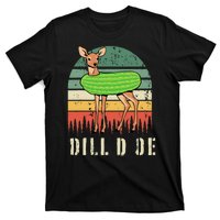 Dill Doe Deer Sunset Pickle Animal Funny Adult Humor Forest T-Shirt