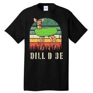 Dill Doe Deer Sunset Pickle Animal Funny Adult Humor Forest Tall T-Shirt