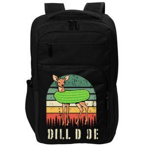 Dill Doe Deer Sunset Pickle Animal Funny Adult Humor Forest Impact Tech Backpack