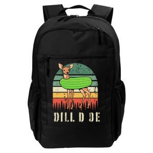 Dill Doe Deer Sunset Pickle Animal Funny Adult Humor Forest Daily Commute Backpack