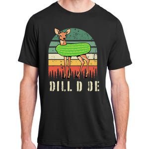 Dill Doe Deer Sunset Pickle Animal Funny Adult Humor Forest Adult ChromaSoft Performance T-Shirt