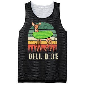 Dill Doe Deer Sunset Pickle Animal Funny Adult Humor Forest Mesh Reversible Basketball Jersey Tank