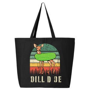 Dill Doe Deer Sunset Pickle Animal Funny Adult Humor Forest 25L Jumbo Tote