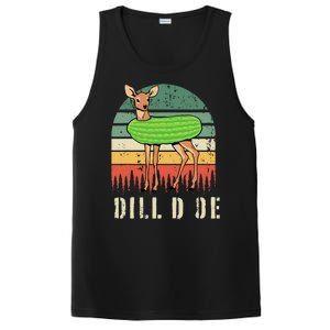 Dill Doe Deer Sunset Pickle Animal Funny Adult Humor Forest PosiCharge Competitor Tank