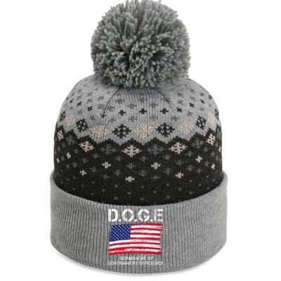 D.O.G.E Doge Department Of Government Efficiency The Baniff Cuffed Pom Beanie