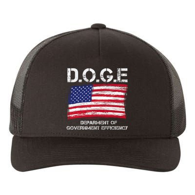 D.O.G.E Doge Department Of Government Efficiency Yupoong Adult 5-Panel Trucker Hat