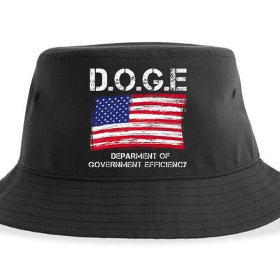 D.O.G.E Doge Department Of Government Efficiency Sustainable Bucket Hat