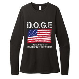 D.O.G.E Doge Department Of Government Efficiency Womens CVC Long Sleeve Shirt