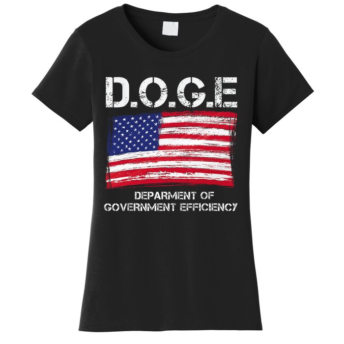 D.O.G.E Doge Department Of Government Efficiency Women's T-Shirt