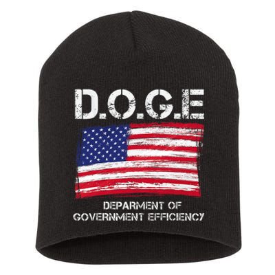 D.O.G.E Doge Department Of Government Efficiency Short Acrylic Beanie