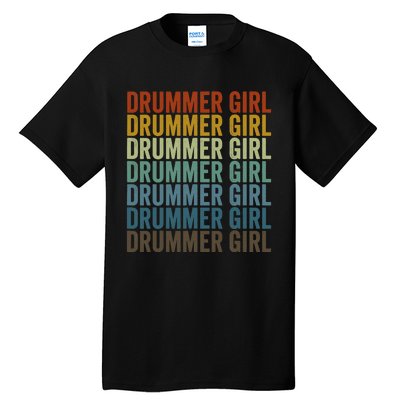 Drummer  Drummer  Drumming Musician Drum Lover Tall T-Shirt