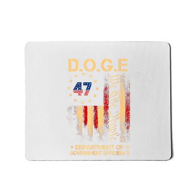 Doge D.O.G.E Department Of Government Efficiency Mousepad