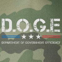 Doge D.O.G.E. Department Of Government Efficiency Legacy Tie Dye Trucker Hat